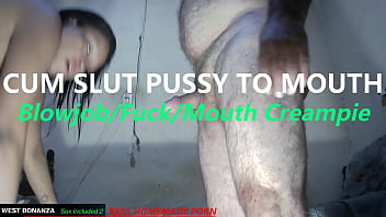 She Sucks My Cock And Got It Hardafter Giving Her A Hard Fuckin I Pull Out Of Her Pussy And Give It To Her In Her Mouth thumbnail