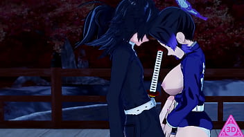 Kocho Shinobu Tomioka Giyu Demon Slayer Gioco Hentai Di Sesso Uncensored Japanese Asian Manga Anime Gametr3ds thumbnail