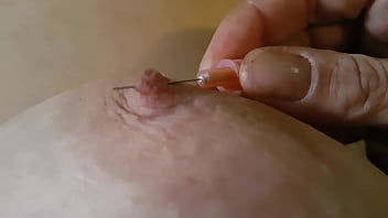 I Love The Pain Of Pushing A Through My Hard Nipple Then Playing With It To Make Me Cum Incredibly Hard thumbnail