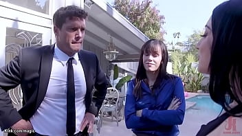 Big Cock Politician Ramon Nomar Binds His Sexy Busty Milf Wife Alana Cruise And Brat Teen Stepdaughter Mandy Muse And Anal Fucks Them In Family Threesome Roleplay thumbnail