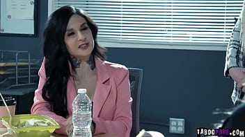 Joanna Angel Enjoying Aliya Brynns Sweet Teen Pussy Fingering Her While Her Friend Kayla Paige Watches Them thumbnail