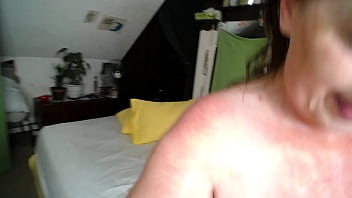 1025 Redhead Mature Dawnskye Bares Her Entire Body Covered In Water Droplets And Asks For A Hand To Get Dried Off thumbnail