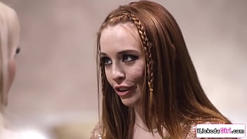 Redhead Babe Hooks Up With Her Best Friend Who Broke Up With Her Guyshe Kisses Her Then Lets Her Finger Her Hairy Pussythe Busty Babe Facesits Her thumbnail