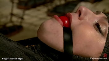 Bound Babe Missy Minks In Standing Position With Hands In Box Tie Gets Whipped Then In Doggy Style Position Fucked By Redhead Huge Tits Milf Lezdom Mz Berlin thumbnail