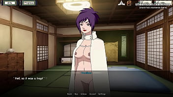 Kunoichi Trainer Busty Teen Anko Mitarashi Is Getting Her Tight Little Pussy Fucked And Creampied By Her Master Naruto Anime Hentai Porn Game Part #6 thumbnail