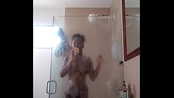They Said Don't Drop Soap But Ebony Girl In The Shower Dropped The Dildo Dick Omg Lol Mastermeat1 thumbnail
