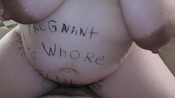 Cuckold Hotwife Covered In Bodywritings Started To Femdom Cowgirl Ride On Small Cuckold Hubby Cock Until He Came Twife Inside Her Dirty Pussy Milky Mari thumbnail