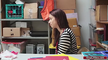 Small Tits Redhead Shoplifts And Gets Caughtan Officer Stripsearches Her And Dominates The Tattooed Babe To Give Him A Bjshes Facefucked And Banged thumbnail
