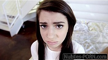 When Tiny Brunette Joseline Gets Caught By Her Stedad At Her Friend Ashlee's House He Knows She Has To Be Punished thumbnail
