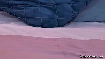Slim Blonde Amateur American Cindy Cassidy With Big Tits Laying In Thong Panties In Bed And Sucking Dildo Then Shaved Pussy Beauty Changing Panties thumbnail