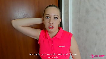 Bitch Needs Money She Asked Her Neighbor To Help He Decided To Pay Her To Suck His Cock Like A Real Slut Wife Cheated On Her Husband And Got Cum In Her Mouth thumbnail