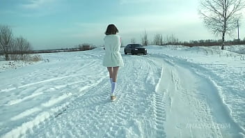 Petite 18yo Goldie Small Fucked Hard In The Snow And In The Trunk Of A Car With Gape And Cum On Face thumbnail