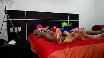 Brunette Has Dirty Taste And Fucks With Her Step Sister's Husband In Her Own Bed Amateur Homemade Threesome Homemade Interracial Sex thumbnail