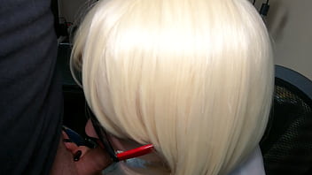 My Secretary Suck My Dick At Lunchtime In The Office With Red Lipstick On Her Mouth I Cum On Her Skirt Real Amateur Office Sex Hot Blonde Milf With Glasses And A Warm Mouth Big Cumshot Lot Of Sperm Ending thumbnail