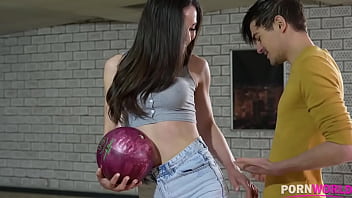 2 Lucky Studs Have Lucky Strike At The Bowling Alley When They Have An Orgy With Anissa Kate & Nataly Gold Gp1775 thumbnail