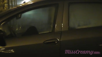 Fucking With A Stranger In The Car While My Cuckold Husband Records The Video And Many Voyeurs Are Watching Us Real Risky Public Sex thumbnail
